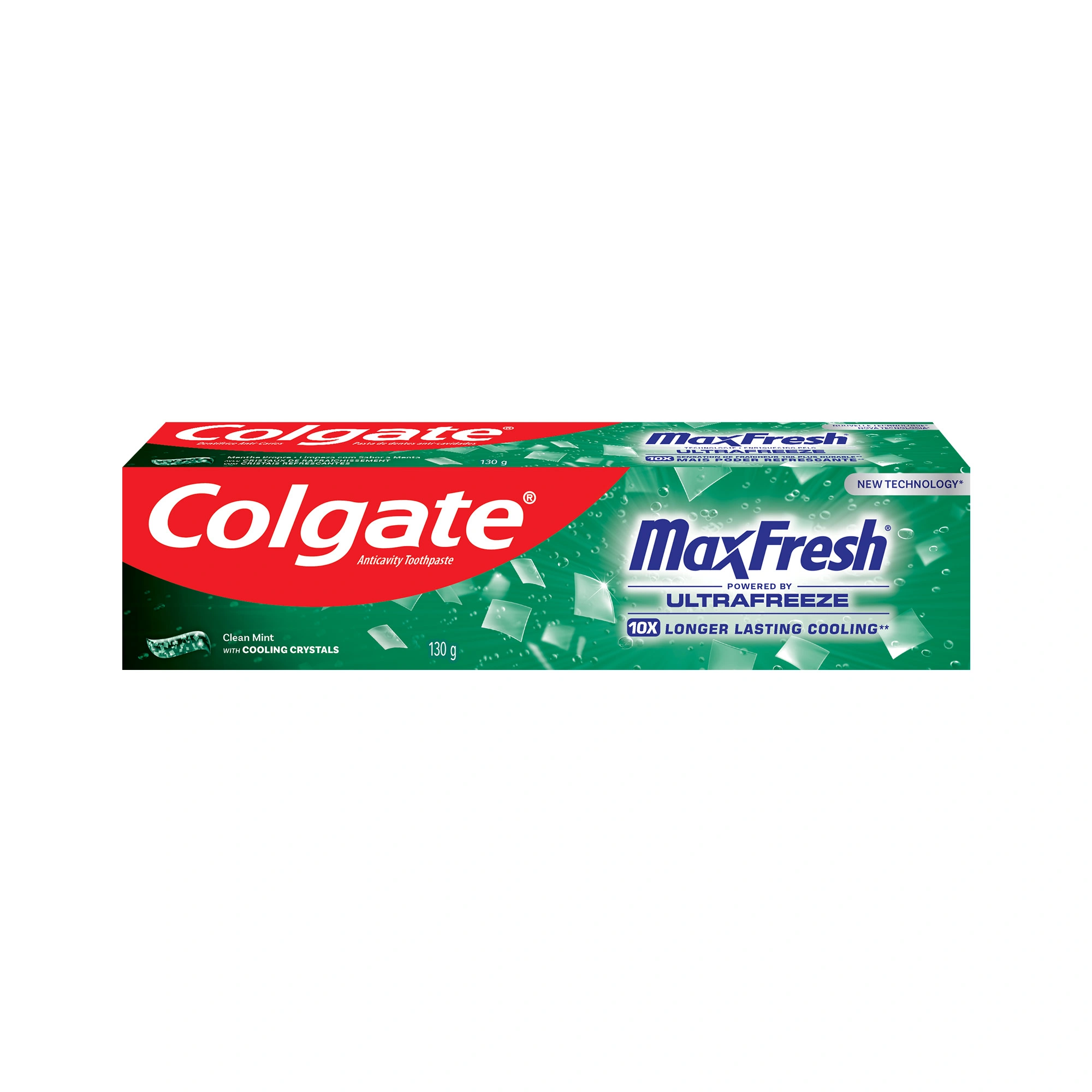 خمیر دندان کلگیت Max Fresh Ultra Freeze، ضدپوسیدگی با کریستال خنک کننده نعناع حجم 100 میل