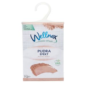 پودر خوشبو کننده ولناکس Wellnax کمد لباس و رخت خواب، رایحه افکت، 21 گرم
