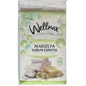 پودر خوشبو کننده ولناکس Wellnax کمد لباس و رخت خواب، رایحه صابون، 21 گرم پودر خوشبو کننده ولناکس Wellnax کمد لباس و رخت خواب، رایحه صابون، 21 گرم